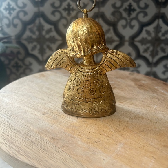 TRUE VINTAGE 1960s GOLD ANGEL MUSICAL FIGURE BY REUGE- MADE IN SWITZERLAND - Picture 3 of 5